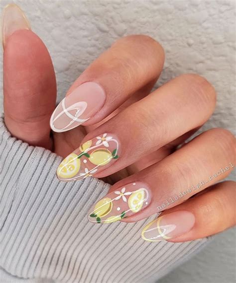 Add a Touch of Witchcraft to Your Appointment with these Luminous Lemon Nails